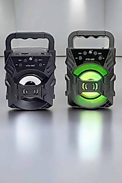 Taşınabilir Bluetooth Hoparlör LED Işıklı UCZKTS1057HOPARLÖR1