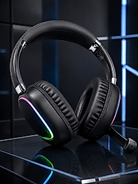 Bluetooth Kulaklık RGB Işıklı Type-C Şarjlı UCZZMAX17-4