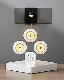 Kablosuz 3'lü LED Gün Işığı Spot Lamba UCZ3LÜLAMBA-5