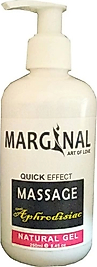 MARGİNAL NATUREL MASAJ JELİ 250 ML - MARGİNAL APHRODİSİAC NATURAL MASSAGE GEL 250 ML
