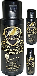 CARABOA KADINLAR IÇİN VAJİNACLİTORİS LİBİDOCREAM 3 ADET VAJİNAVEKLİTORİS ZEVKARTTIRICI KREM 60 ML