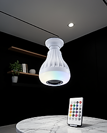 Kablosuz Bluetooth Hoparlör Led Lamba UUCZLAMBAHOPARLÖR3-1