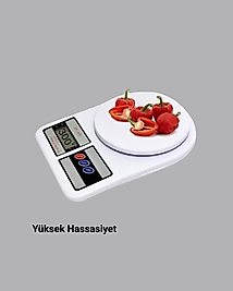 Dijital Mutfak Terazisi 5kg 1g Hassasiyet XUCZZZHASSASTARTI-1-1