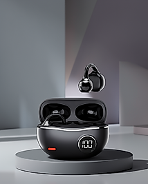 Açık Kulaklık Bluetooth 5.4 Type-C Hızlı Şarj XUCZZZYXG10KÜPEKULAKLIKSİYAH-4