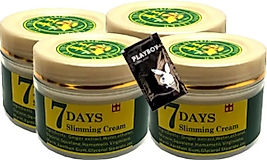 7DAYS 4 ADET GİNGER MİRACLE SLİMMİNG CREAM KREMİ 100 ML + 1 ADET JEL HEDİYELİ