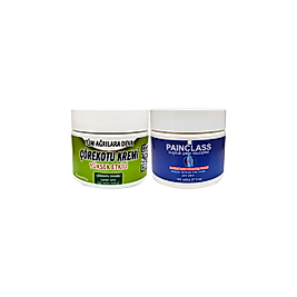 ÇÖREK OTU KREMİ 100 ML KREMİ + PAİNCLASS 150 ML KUIYRUK YAĞI KREMİ