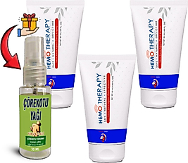 HEMO THERAPY: 3 ADET> ISKOÇ KARAAĞAÇ ÖZLÜ AN.AL BAKIM KREMİ 50 ML + ÇÖREKOTU YAĞI
