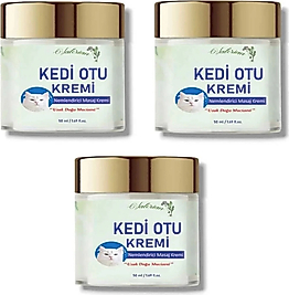SÜPER KEDİ OTU KREMİ UZAK DOĞU MUZİCESİ DOĞAL KREM 50 ML X 3 ADET