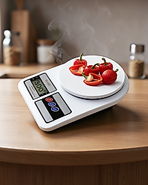 Dijital Mutfak Tartısı 10 Kg Kapasiteli 1 Gram Hassasiyet