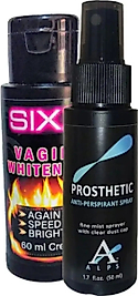PROSTHETİC ANTİ-PERSPİRANT SPREY VE SİXX CREAM