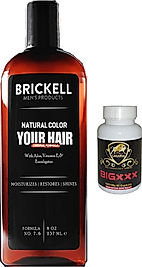 BRİCKELL ERKEKLERE ÖZEL 237 ML SAÇSAKAL BEYAZLIKGİDERİCİ ŞAMPUAN + CARABOA ERKEKLER IÇİN BÜYÜTÜCÜXXXL 60 KAPSÙL