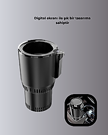 Araç Bardaklığı Isıtma Soğutma Ayarlı UCZZZHS278TERMOS-4