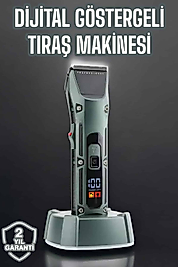 Tıraş Makinesi Uzun Pil Ömrü Şarjlı Günlük Tıraş Makinesi
