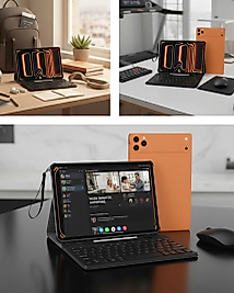 Tablet PC Klavyeli Set Geniş Ekran Yüksek Depolama ve Android Sistem