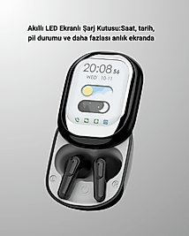LED Ekranlı Bluetooth Kulaklık Oyun & Müzik Modu UCZZZSEONEKULAKLIK-6