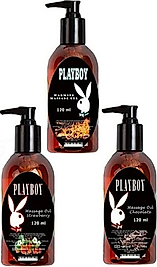 PLAYBOY 3 ADET PLAYBOY ÇİLEK AROMALI MASAJ YAĞI