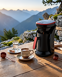 Türk Kahvesi Makinesi Bol Köpüklü 4 Fincan Model