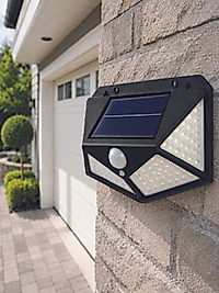 Solar LED Duvar Lambası 3 Işık Modlu UCZZY100SOLARLAMBA-4