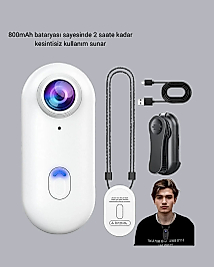 4K  Suya Dayanıklı Aksiyon Spor Kamerası 120° Geniş Açı ve WiFi Destekli