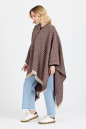 Panço - Pamuk Polyester Karışımlı Şık ve  Kaliteli Kumaş-Kahverengi