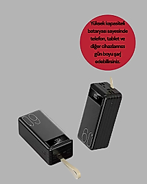 Seyahat ve Kamp İçin Portatif Güç Kaynağı Powerbank Yeni Nesil