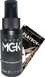 SÜPER SHOE MGK AYAK KOKUSUNA VE AYAKKABIYA BAKIM SPREYİ 50 ML ÖLÇEK YANINDA JEL