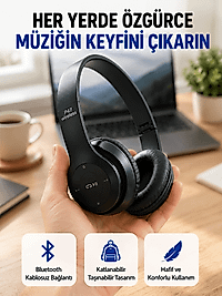 Suya Dayanıklı Bluetooth Kulaklık | Spor ve Günlük Kullanıma Uygun Yeni Nesil