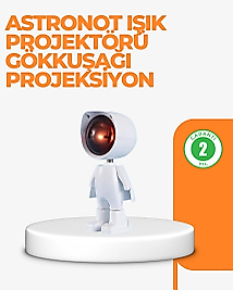 USB Şarjlı Taşınabilir Gün Batımı Projektör Lambası