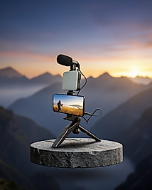 Video Tutucu Mikrofonlu Mini Tripod UCZZZAY49KAMERATELEFONTUTUCU1