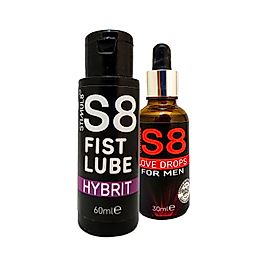 STIMUL8 KADIN VE ERKEKLERELUBRİKANTJEL 60 ML+ERKEKIERE ÖZEL CİNSELDAMLA