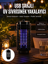 Çevre Dostu Elektrikli Sivrisinek Öldürücü Lamba – 50m² Etki Alanı Yeni Nesil