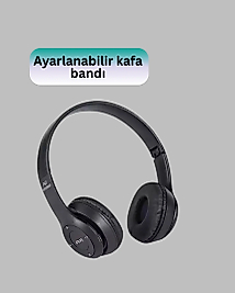 Kablolu & Kablosuz Kullanım Seçeneği Sunan Stereo Bluetooth Kulaklık