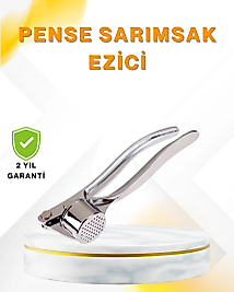 Metal Sarımsak Ezici Ergonomik Tutma ve Güçlü Presleme
