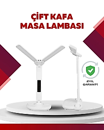 Göz Koruyucu LED Okuma Lambası | Titreşimsiz Işık, Kalemlik ve Stand Fonksiyonlu