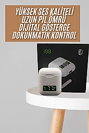 Bluetooth Kulaklık Dokunmatik Kontrol Uzun Pil Ömrü Dijital Göstergeli