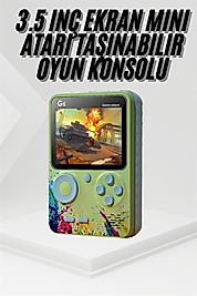 Mini Taşınabilir Oyun Konsolu 3 İnç Ekran 500 Oyun Dahil XXUUCZZZG5ATARİİİİİ-4