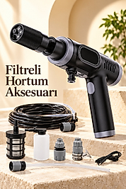 Çift Çalışma Modlu Araç Yıkama Makinesi Şarj Edilebilir