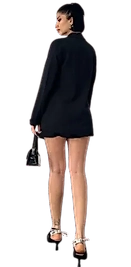 Blazer Ceket - SİYAH