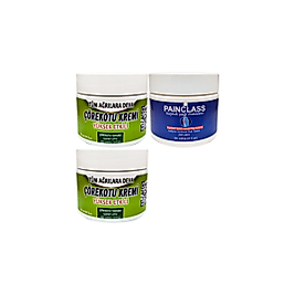 ÇÖREK OTU KREMİ 2 ADET 100 ML KREMİ + PAİNCLASS 150 ML KUIYRUK YAĞI KREMİ