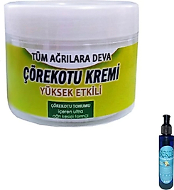 SÜPER ÇÖREK OTU KREMİ + 100 ML / REKZA ÇİLEKLİ VÜCUT MASAJ BAKIM YAĞI 125 ML
