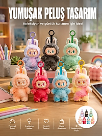 Dekoratif Labubu Peluş Figür Oyuncak Yeni Seri