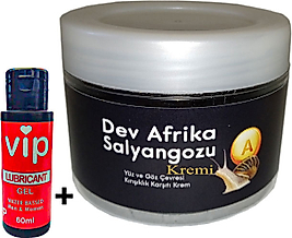 BONİE GİANT VIP:24 DEV AFRİKA SALYANGOZU YAŞLÀNMA KÀRŞITI 100 ML KREM YANINDA VİP BAY BAYAN KÀYDIRİCİ JEL 60 ML