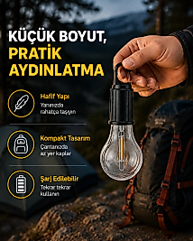 Su Geçirmez Dış Mekan LED Çadır Işığı