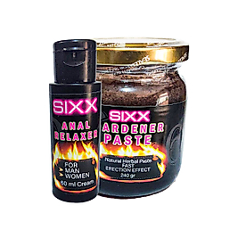SIXX BAY BAYAN ANALRAHATIATTICI KREM+SIXX ERKEKLERE ÖZEL CİNSELMACUN