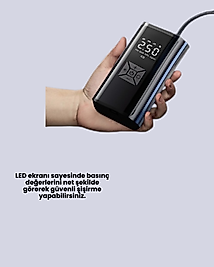 Bisiklet, Motosiklet ve Araçlar İçin Çok Amaçlı Hava Pompası