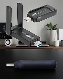 Kablosuz Ağ Adaptörü Dual Band USB 3.0 UUCZZZWİFİADAPTÖRRRRRR1
