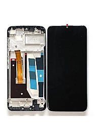 Realme C11 Lcd Ekran Dokunmatik Çıtalı (Siyah)