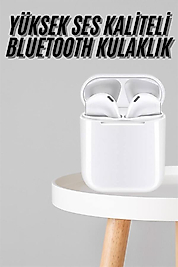 Bluetooth Kulaklık Mikrofonlu Yüksek Ses Kaliteli UUCZZZTWSİ18KULAKLIKKK3