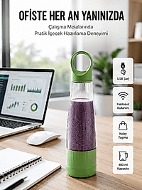 Sağlıklı İçecekler İçin Kompakt USB Şarjlı Blender