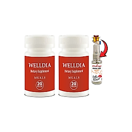 WELLDİA PROST PRO CAPS: 2 ADET ERKEKLERE ÖZEL FORMÜLLÜ 20Lİ TAKVİYELİK KAPSÜLLER + 30 ML AFRODİZAYN MASAJ YAĞI